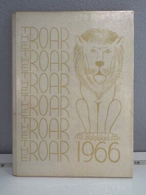 Vintage 1966 The Roar Lakeshore Jr. High School Yearbook Shreveport Louisiana